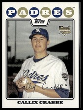 Callix Crabbe *ROOKIE CARD* (RC) 2008 Topps #389. rookie card picture