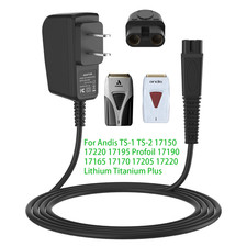 5V 1A Charger For Andis TS-1 TS-2 17150 17220 17195 Profoil 17190 17165 17170