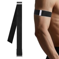 VANEST Arm Bicep Band for Whoop 5.0 One Peak Fitness Tracker, Waterproof, Black
