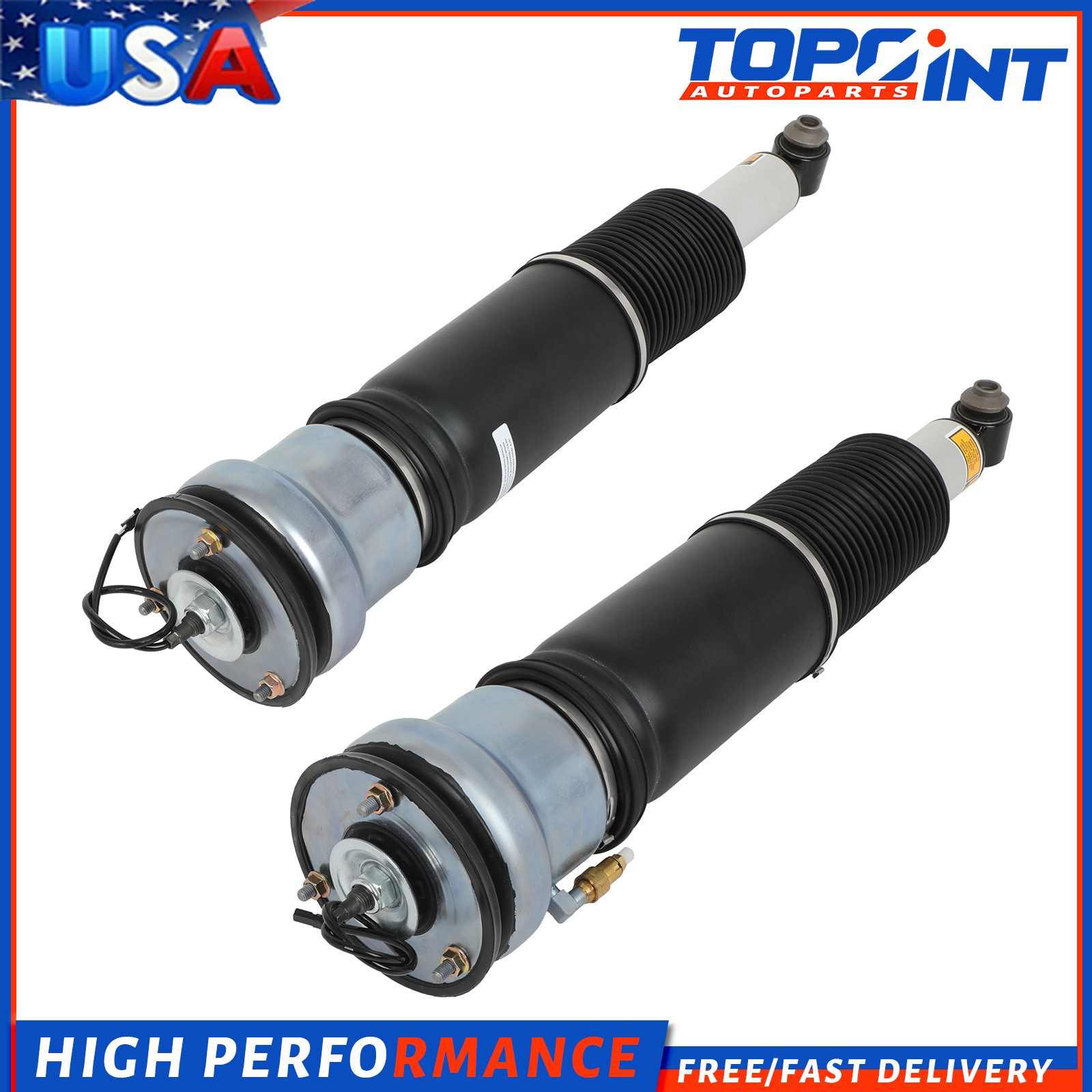 For Rolls Royce Phantom RR1 RR1N 04-16 Rear 2x Air Suspension Air Struts Shocks