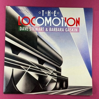 The Locomotion Dave Stewart & Barbara Gaskin 7'' Vinyl Single Broken Records 1986