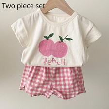 Baby Pajamas Sets Cotton Child Pajamas Toddler Summer Sleeveless Baby Nightwear