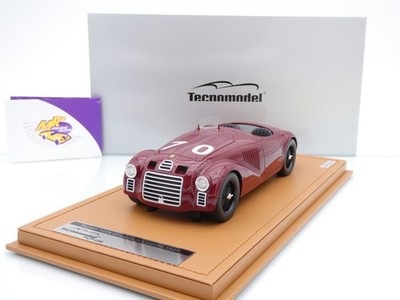 Tecnomodel TM18-301E # Ferrari 125S #70 Circuito Livorno 1947 '' Nuvolari '' 1:18