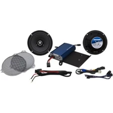 Hogtunes Rev Series Amplified Speaker Kit for Harley Street Glide & Ultra 14-22