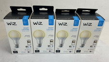 Lot of 4 - WiZ Connected 100W A21 Soft White LED Smart Bulb-E26-Indoor-FREE S/H