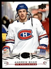 2018-19 Upper Deck UD Exclusives Andrew Shaw 088/100 #97