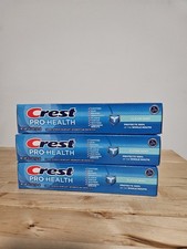 Crest Pro-Health Clean Mint Fluoride Toothpaste 4.3 oz 3 Pack Brand New In BOX 1.08 per gallon