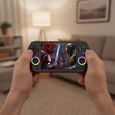 Compact RG40XX H Handheld Console - Stunning 4'' Display & 5000+ Games Included