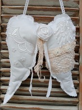 Engelsflügel Deko Weihnachten Einzelstück Shabby  Landhaus Handarbeit