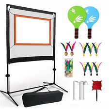 Portable Multi‑Game Net Set,Pickleball Badminton Net with Carry Bag