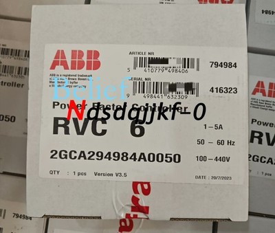 1pc ABB RVC-6 brand new Power Factor Controller Rapid shipment