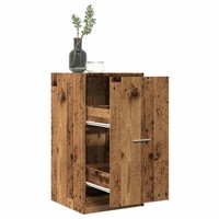 Apothekerschrank Altholz-Optik 40X41X77,5 Cm Holzwerkstoff