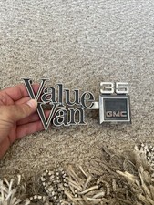 1979 - 1993 Gmc Value Van 35 Truck Left Side Emblem