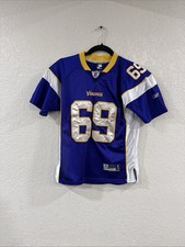 Minnesota Vikings Jersey youth Small Purple NFL Football Jared Allen 69 Reebok