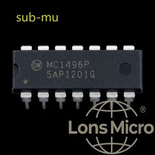 1QTY MC1496P MC1496 ON DIP-14 Balanced Modulator /Demodulator sub/95