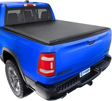 Tyger Auto T1 Soft Roll-up Truck Bed Tonneau Cover Compatible with 5.7ft 
