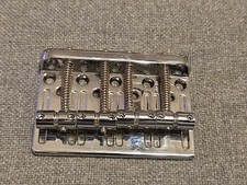 bass bridge 4 string chrome