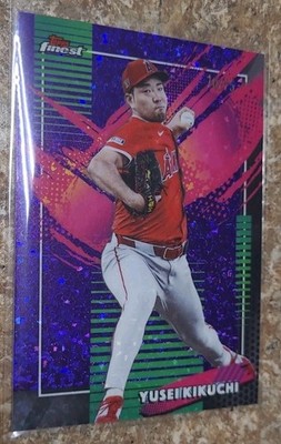2026 Topps Finest - Yusei Kikuchi #217 RARE Purple Refractor 70/75