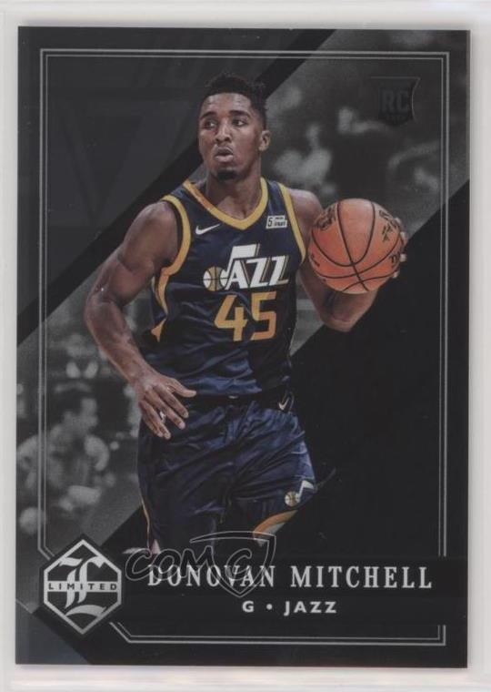 2017-18 Panini Chronicles Limited 164/249 Donovan Mitchell #398 Rookie RC 0f4i