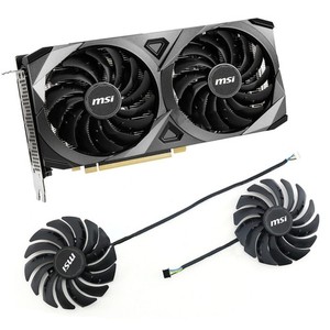 PLD10010B12HH Carte graphique Refroidisseur ventilateur pour MSI RX6700XT RX6600XT MECH 2X