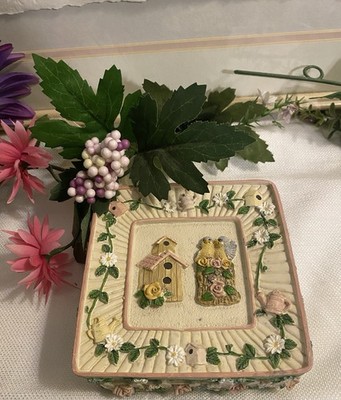 Vintage Ceramic Tic Tac Toe Bird Game