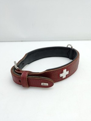 Hundehalsband Hunter Swiss 41-49 cm Rot/Schwarz