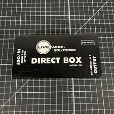  PDI Direct Box Live Wire  Solutions Black Used