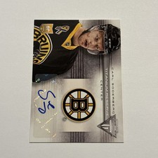 Carl Soderberg 2013-14 Titanium Reserve Rookie Autograph Boston Bruins 
