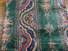 Vintage Cohama Riverdale Brooklawn Pattern Fabric Textile Cloth 3 + yards