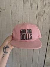 Vintage Goo Goo Dolls Pink  Adjustable Hat