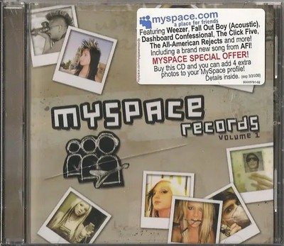 CD AFI / New Years Day / Socratic a.o MySpace Records Volume 1 MySpace Record