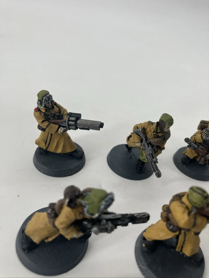 Wahammer 40k 13x Valhallan Ice Warrior Infantería Escuadrón Metal Guardia Imperial Foto 4 de 4