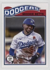 2021 Topps UK Edition 1978-79 Redux Mookie Betts #SR-13 0a2t