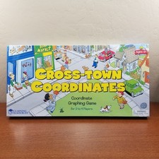 Learning Resources Cross-town Coordinates Graphing Game New Sealed in Shrink