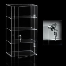 Vetrina espositiva in acrilico trasparente con serratura Vetrinetta da banco