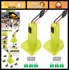 2 Pack Power Wheel Battery Adapter Kit for 18V Batteries - DIY RC Car Conversion