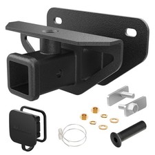 Nilight 2 Inch Rear Trailer Hitch Receiver Class 3 Tow Towing Hitch Cover K...