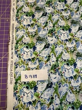 Chickens By Dear Stella Cotton Quilt Craft Fabric By The Half Yard