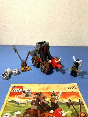 LEGO 6032 Castle Knights Kingdom Catapult Crusher Katapult Zerstörer mit OBA