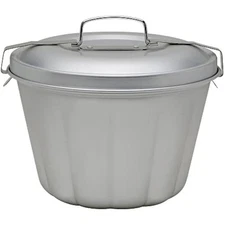Mrs. Anderson’s Baking Non-Stick Steamed Pudding Mold with Lid, 1.6-Li