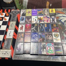 42 Classic Hip-Hop, Rap, Dance, Singles, And Cassette Tapes Lot 6 No Case