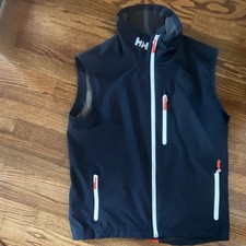 Helly Hansen Mens Navy Vest L Regular Stand-U...