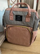 NEW Diaper Bag Backpack/Changing Station 7 in 1 Diaper Bag w/USB Charging Port