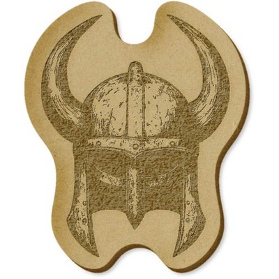 6 x ''Wikingerhelm Frontansicht'' MDF Bastelverzierungen (EB00034060)