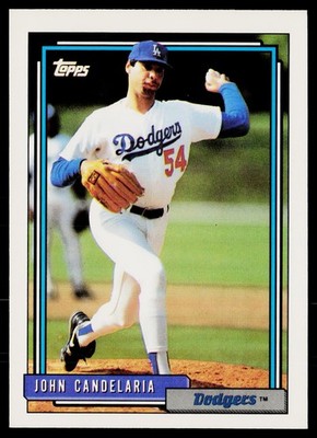 1992 Topps Micro #363 John Candelaria