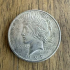 1922 Peace Silver Dollar $1 US Coin Philadelphia Mint No Mint Mark Raw 90