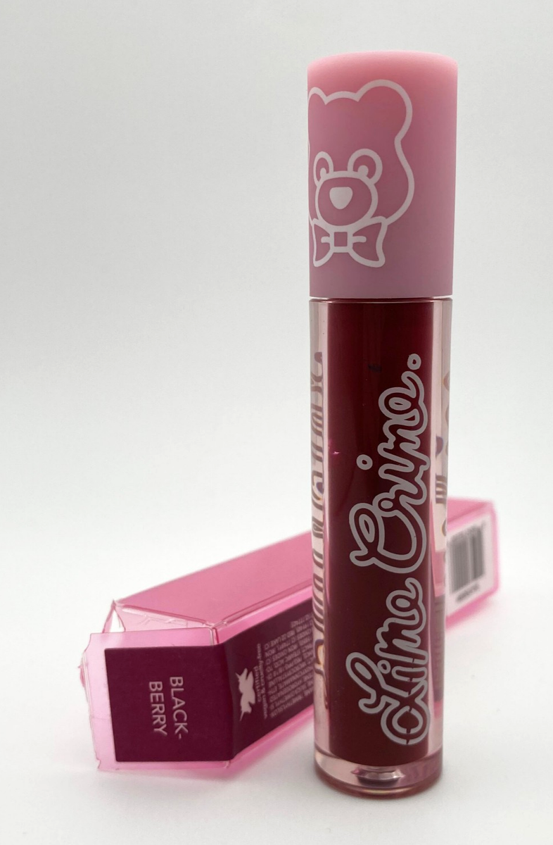 Lime Crime Plushies - Blackberry - Matte Lipstick Soft Lip Veil