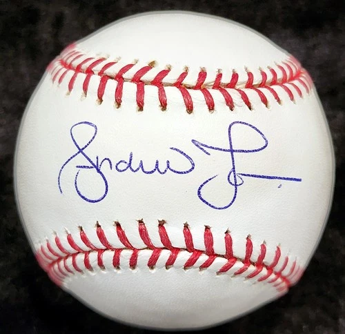 ANDRUW JONES SIGNED MLB SELIG BASEBALL MINT CONDITION GREAT FIND MEDIA COA