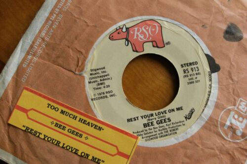 BEE GEES ANDY BARRY GIBB 15 X MULTI CHOICE 45rpm 7" VINYL SINGLE MINT VG RECORDS - Picture 15 of 43