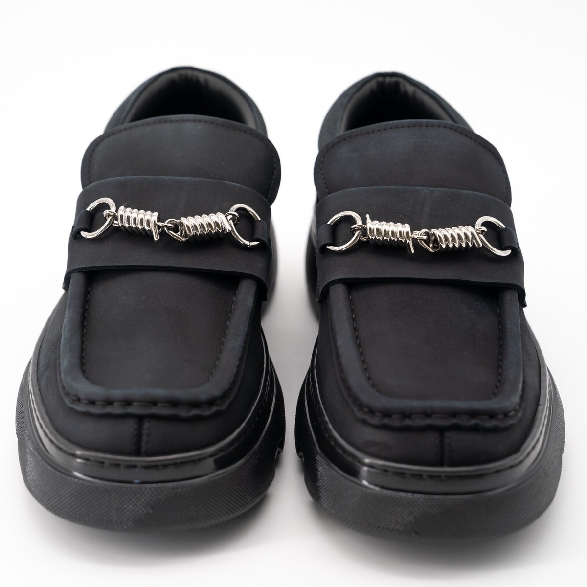 size 41 (8us) - Burberry Wire Creeper Black grey Clamp On size 41 (8us) - Burberry Wire Creeper Black grey Clamp On | eBay main image 4